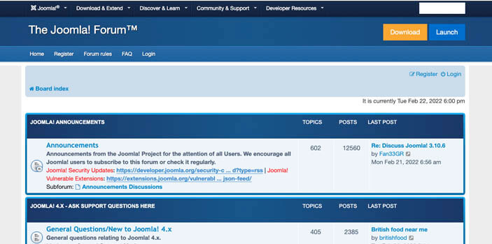 Joomla! Forum