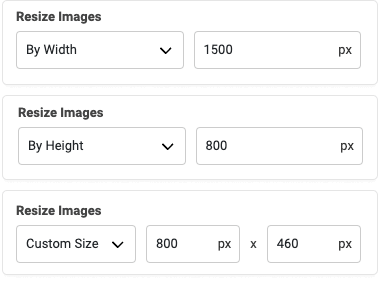 convertforms resize images