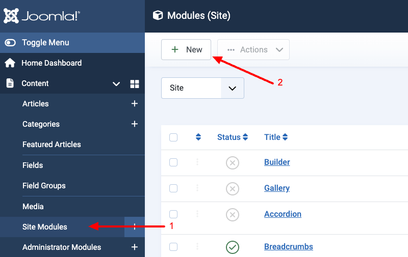 create video module step 1