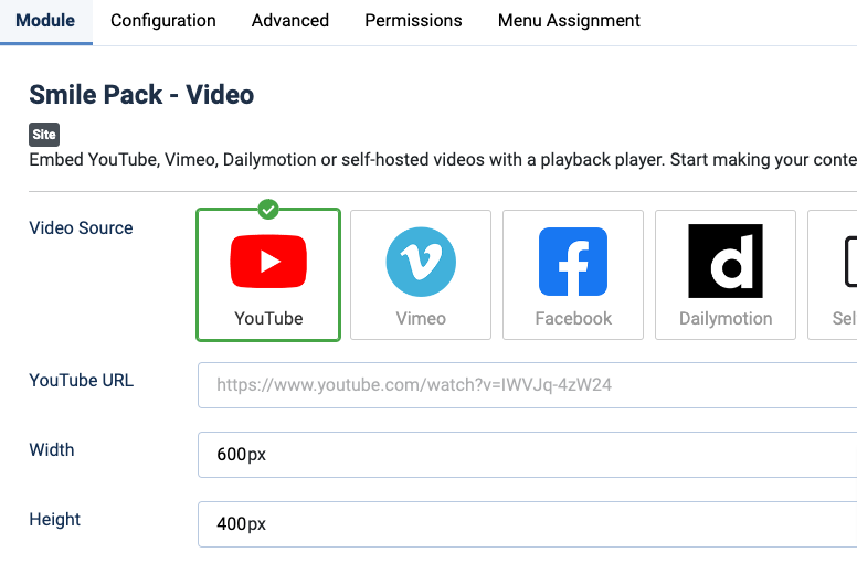 video module