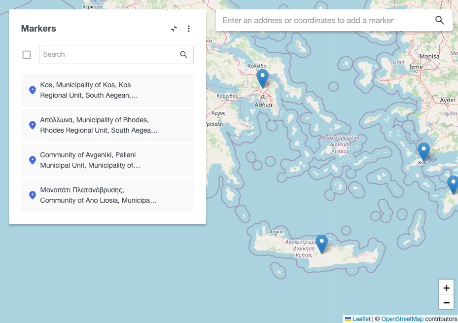 ACF - Map Added Markers