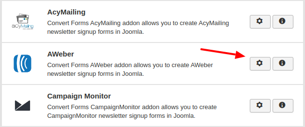 aweber convert forms addon