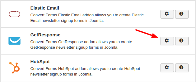 getresponse convert forms addon