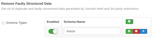 gsd aricle remove faulty structured data