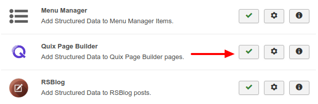 Quix Page Builder Structured Data